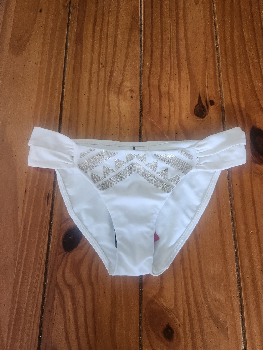 Xhilaration Sports Illustrated Swimsuit Bottoms White Size Medium New With Tags